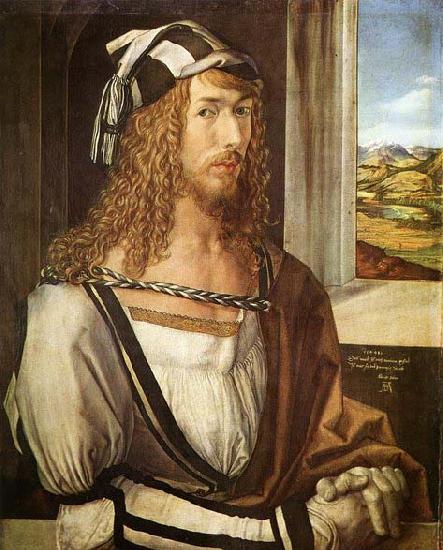 Albrecht Durer Self-Portrait at 26 oil painting picture